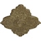 Ekena Millwork Piedmont Medallion (Canopies up to 6 1/2"), 67 1/8"W x 48 5/8"H x 1 7/8"P, Mississippi Mud Crackle CM67PEMMC - alternate 2